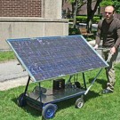 Student Builds a Solar Powered Land Mower
