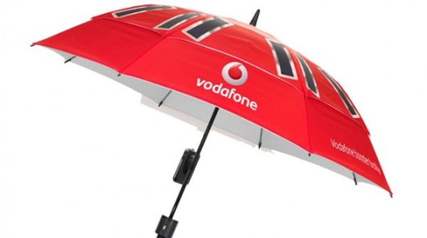 Vodafone comes up with a solar powered Booster Brolly umbrella