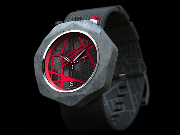 Concrete Watches by Dzmitry Samal are rock solid