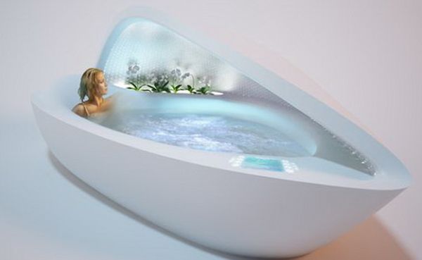 Luxurious Bathtub by DesignLibero is inspired by nature