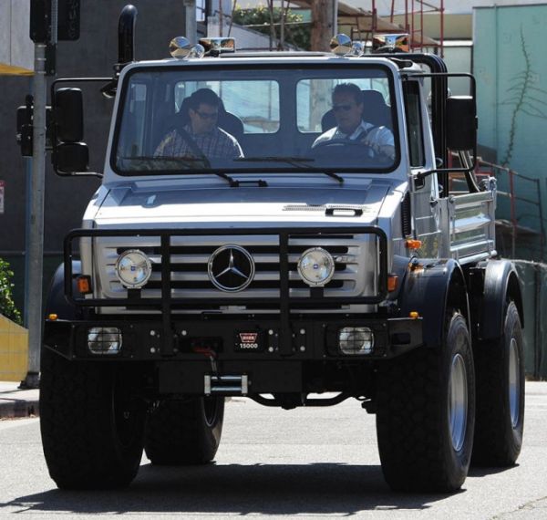 Arnold’s $250,000 Mercedes-Benz Unimog Monster truck