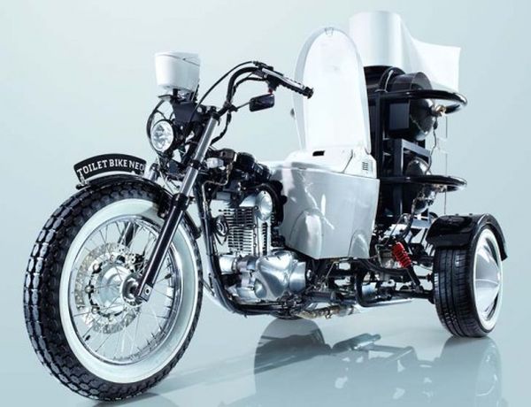 TOTO’s Poo-Powered motorcycle is stinky cool