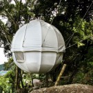 The Cocoon Tree is a lightweight suspendable treehouse