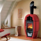 Classy Red hot fireplaces from Piazzetta