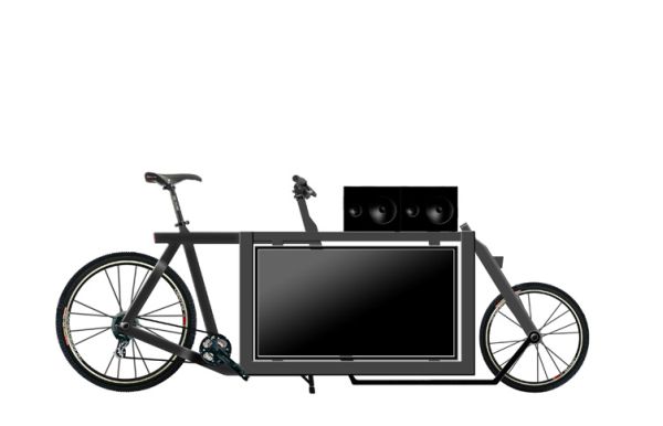 I’ll love to watch and ride the TV Bike