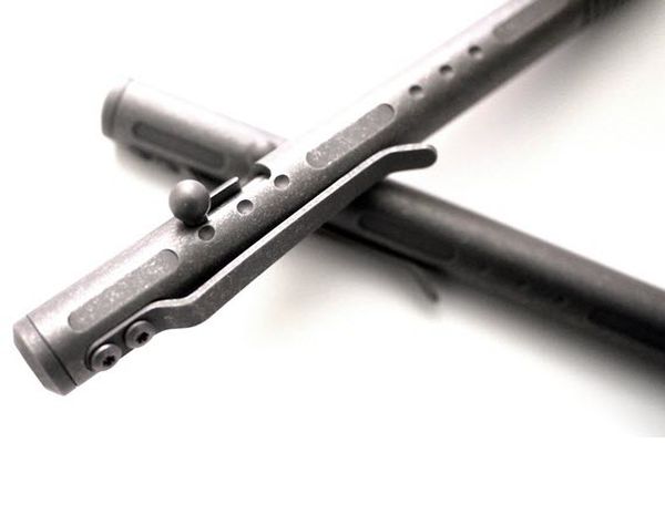 TiBolt- American made Titanium writing instrument with bolt mechanism