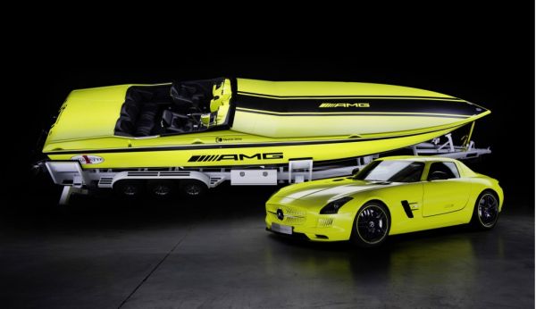 Cigarette AMG Electric Drive Concept is the World’s Fastest Electric Boat