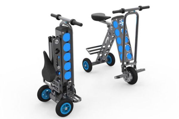 Urb-E, world’s most compact e-scooter showcased at CES 2014