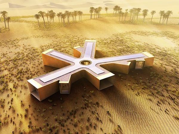 Baharash Architecture is developing a solar-powered desert retreat in UAE