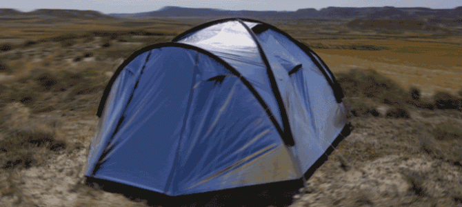 Heat-reflecting Siesta 4 Tent goes live on Kickstarter