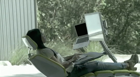 Altwork Station wants you to lie down and work in extreme comfort