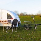 Cyclists can fully enjoy their trips with the Wide Path Camper