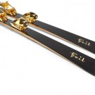 Foil Skis launches $50,000 gold-plated skis
