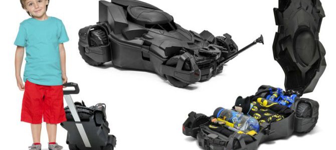 Batmobile suitcase will superpower your little ones’ trip