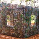 Plastic Bottle Village recycles PET bottles to build houses