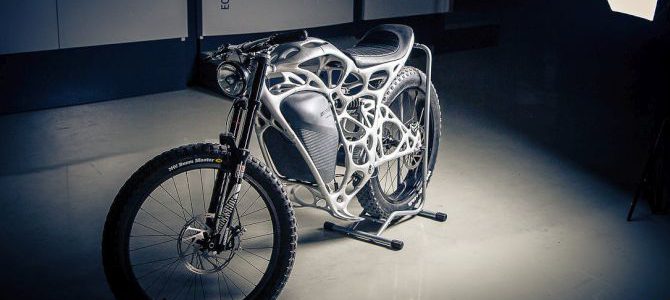 Light Rider: World’s first 3D printed motorcycle by Airbus APWorks
