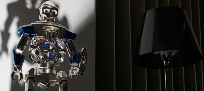 Balthazar by MB&F: Robot-shaped clock with dual personality