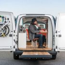 Nissan e-NV200 van is now the world’s first electric mobile office